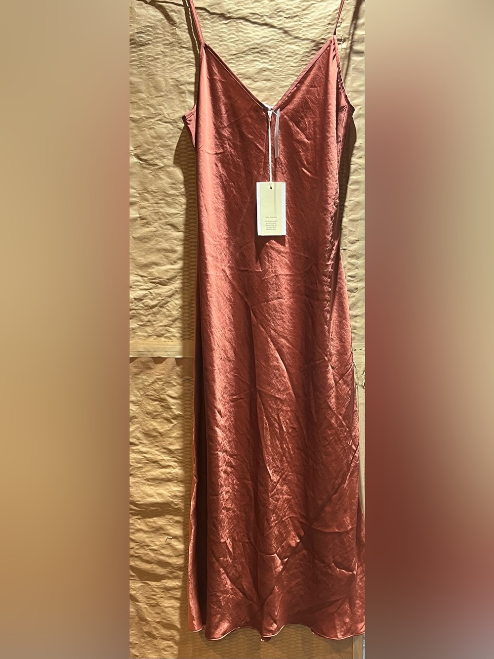 Wilfred Satin Slip Dress